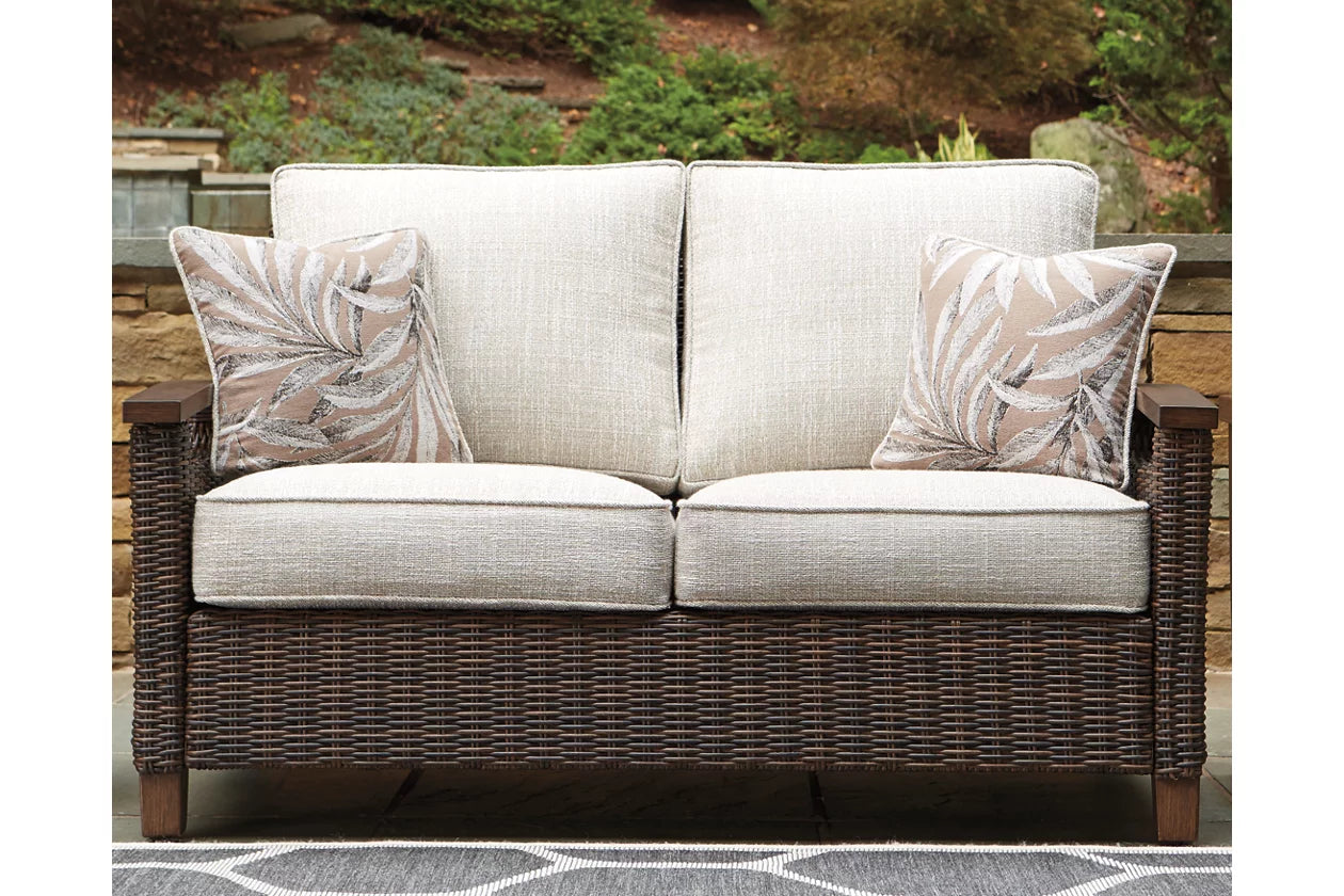 Tropical Paradise Outdoor Loveseat