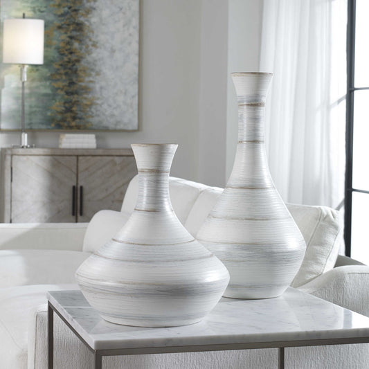 Potter Vases, Set of 2