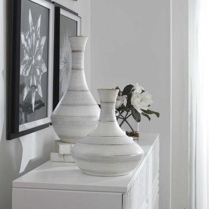 Potter Vases, Set of 2