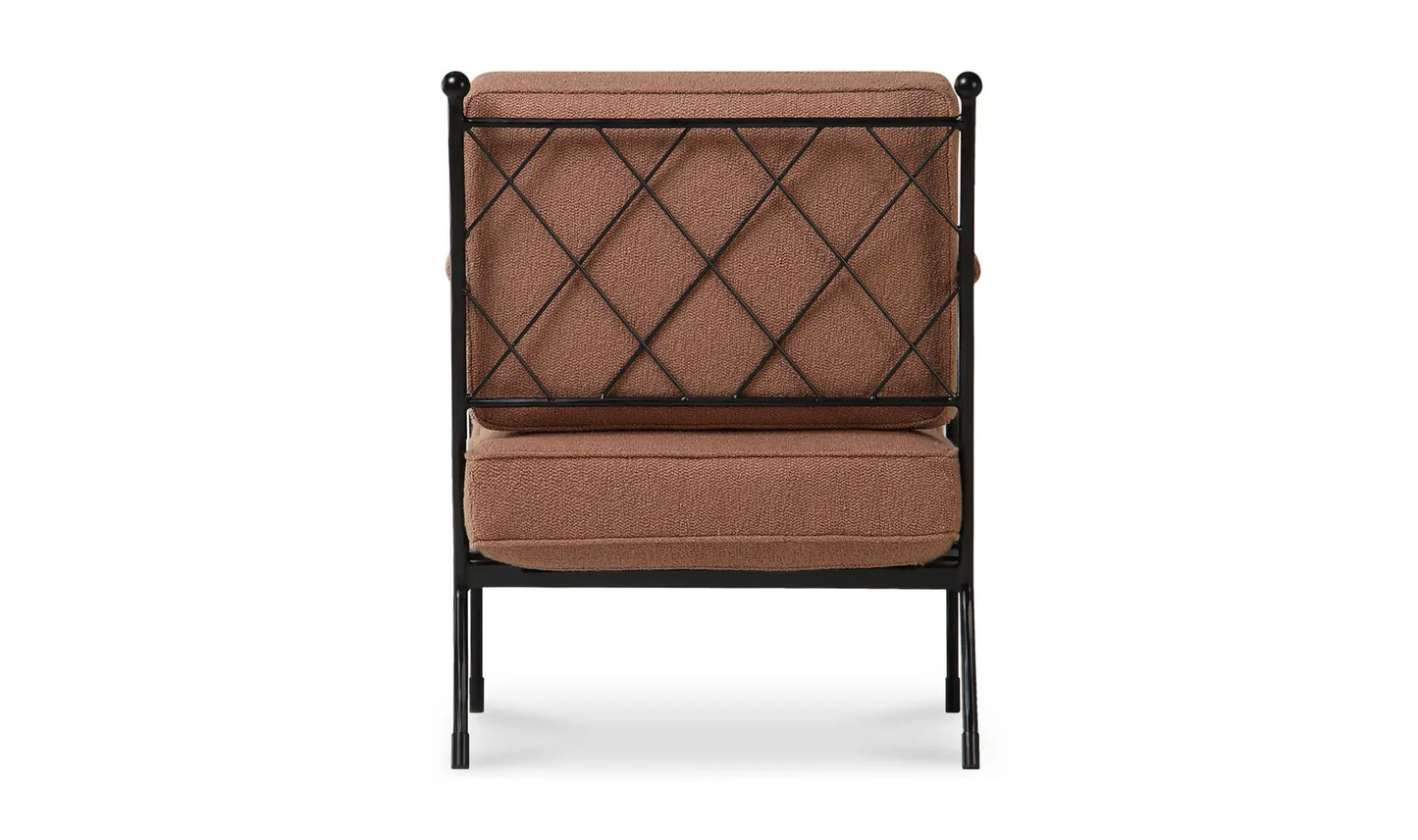 Vecchia Accent Chair - Terracotta