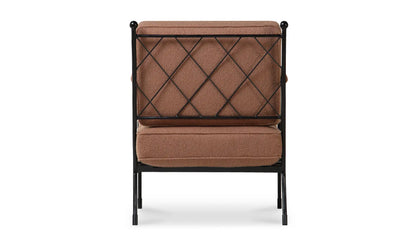 Vecchia Accent Chair - Terracotta