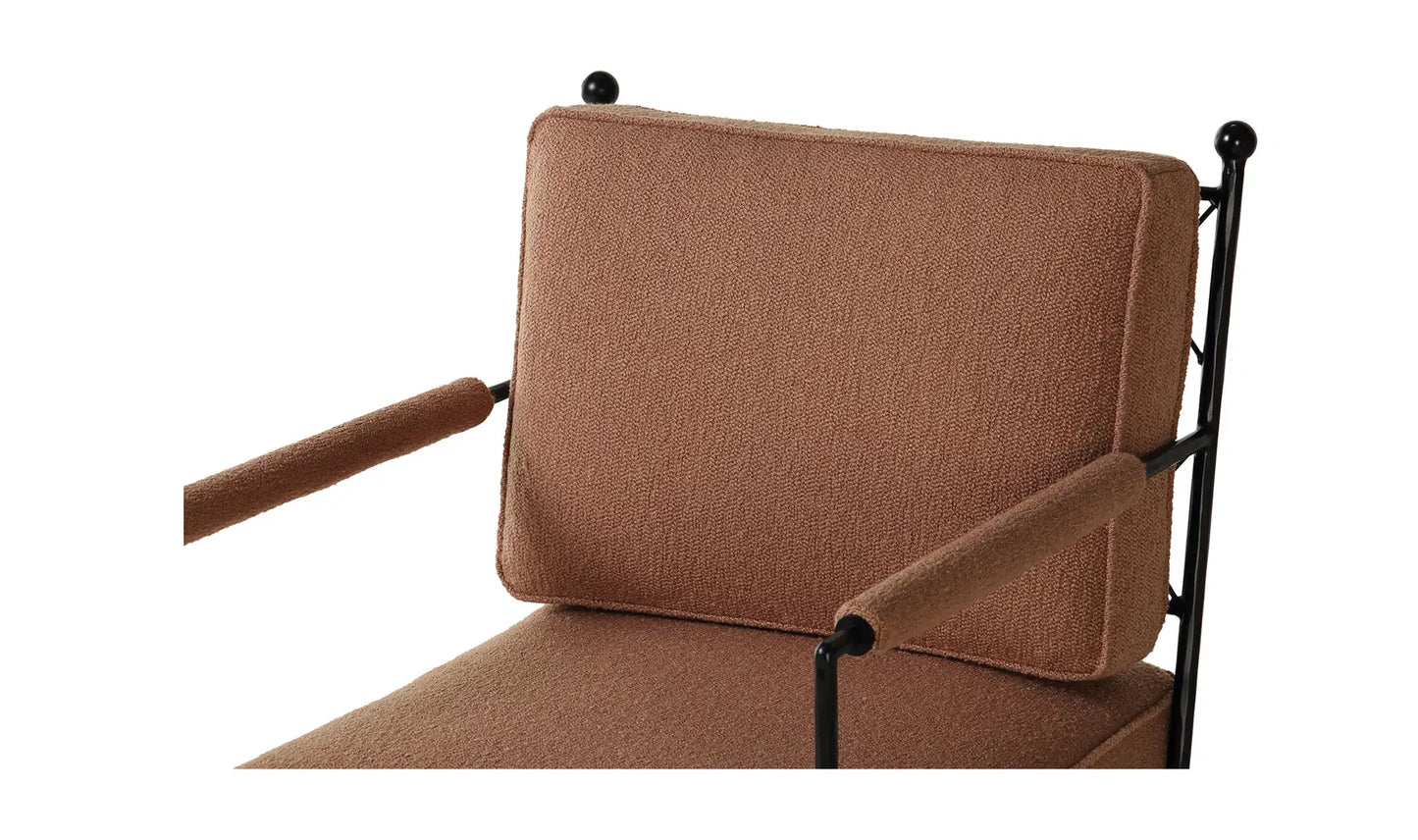 Vecchia Accent Chair - Terracotta