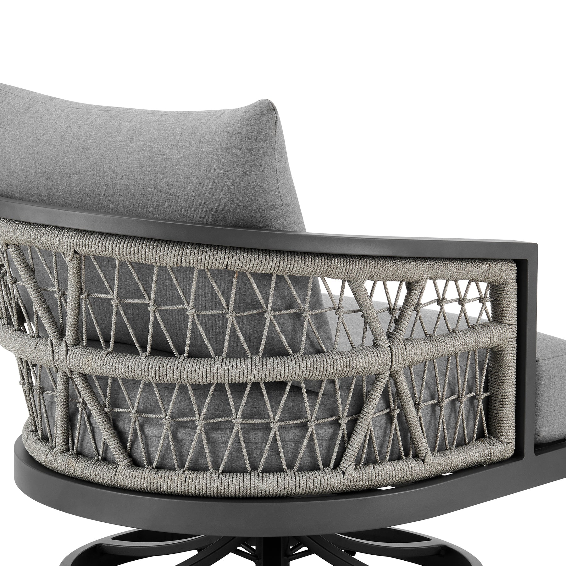 Zella Swivel Outdoor Armchair