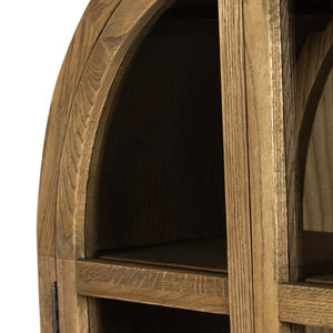 Four Hands Tolle Cabinet in Drifted Oak Solid
