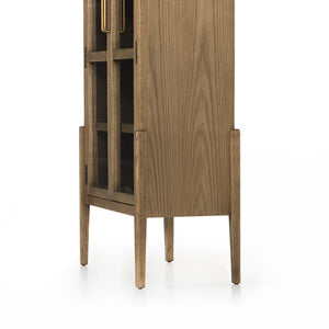 Four Hands Tolle Cabinet in Drifted Oak Solid