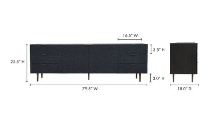 Breu Sideboard Black