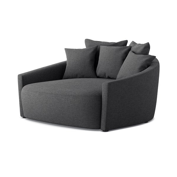 Four Hands Chloe Media Lounger - Smoke