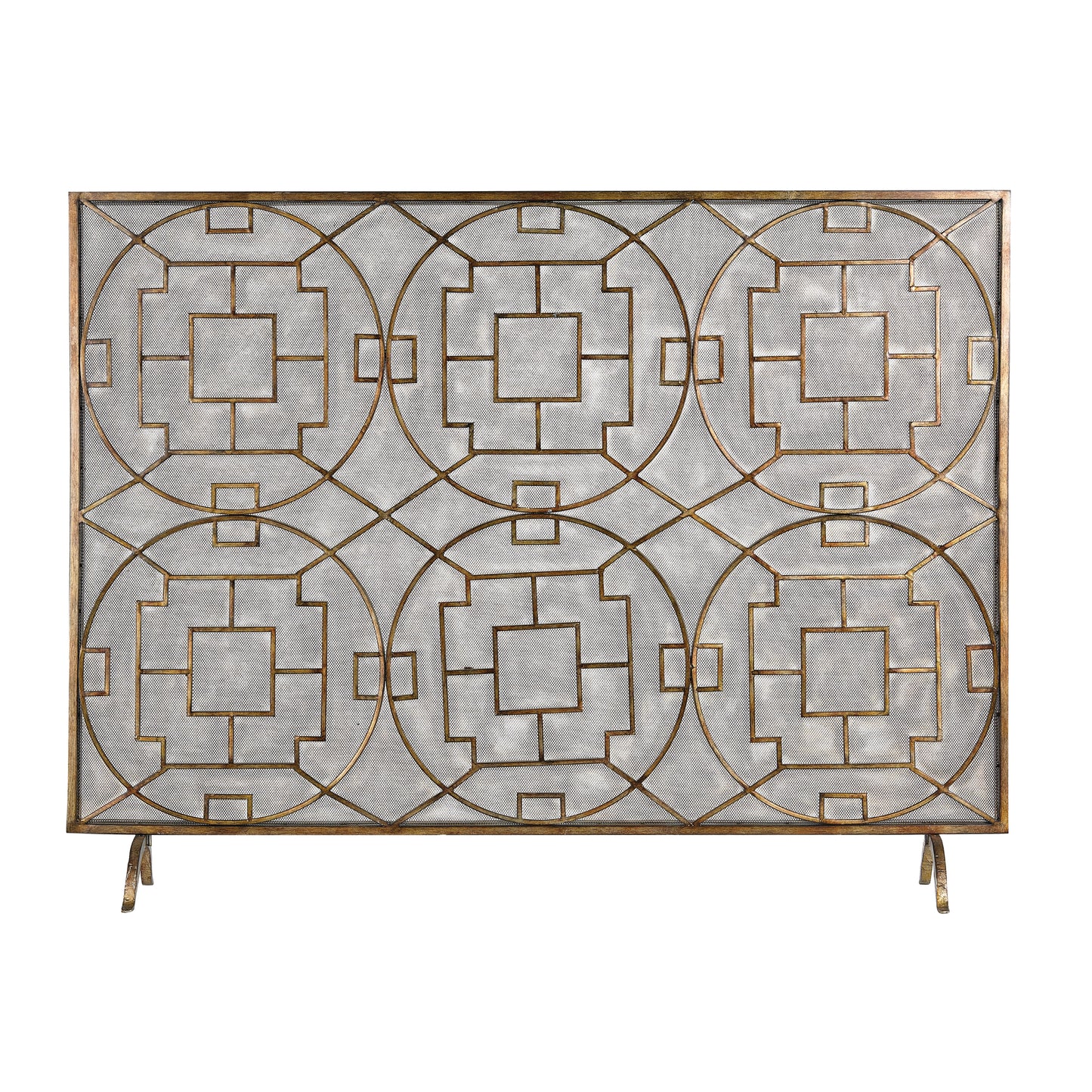 Geometric Firescreen