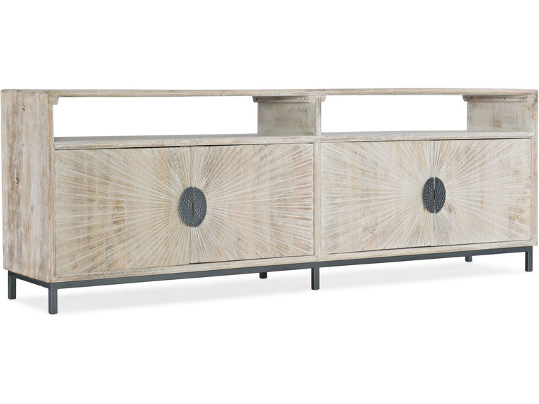Hooker Furniture Home Entertainment Door Entertainment Console on Curated by Norwood