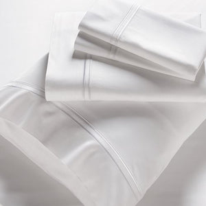 Bamboo Fiber Sheets in Beautiful white color Sustainable Comfort - Curated By Norwood | Woven Fiber | Luxurious Bamboo Sheets