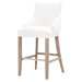 AVENUE BARSTOOL or COUNTER STOOL - white, natural gray oak