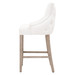 AVENUE BARSTOOL or COUNTER STOOL - white, natural gray oak