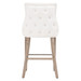 AVENUE BARSTOOL or COUNTER STOOL - white, natural gray oak