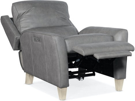 Hooker Furniture Dunes Power Recliner with Power Headrest - Gray