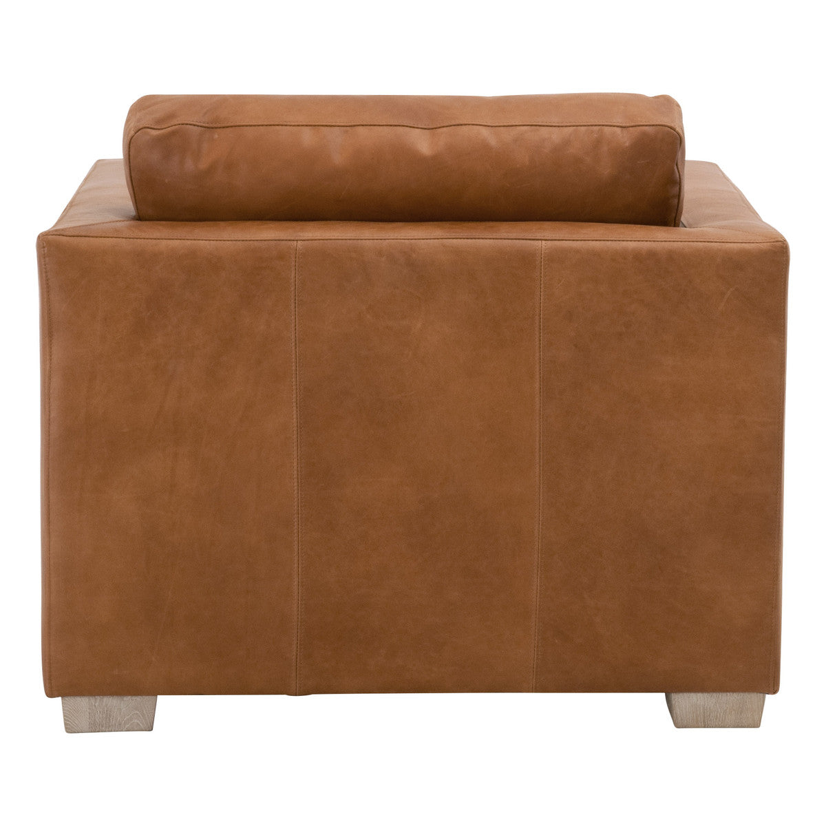 Hayden Leather Taper Arm Sofa Chair