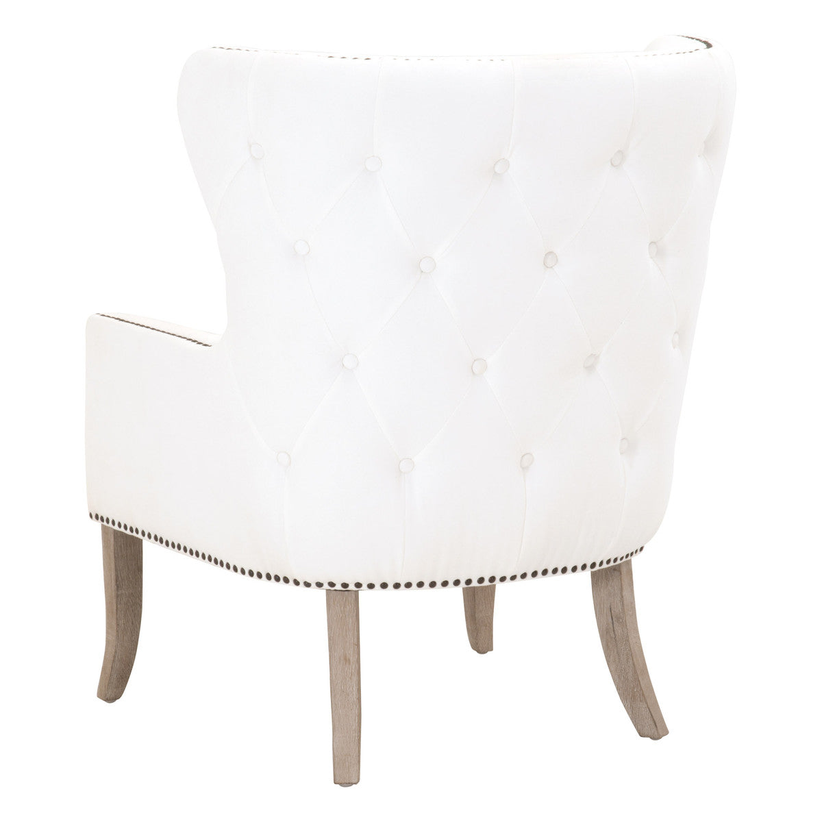 Henry Club Chair - LiveSmart Peyton-Pearl, Natural Gray Oak