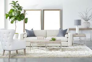 Henry Club Chair - LiveSmart Peyton-Pearl, Natural Gray Oak