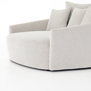Four Hands Chloe Media Lounger - Ivory