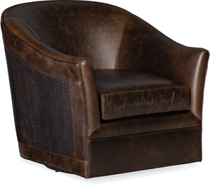 Hooker Furniture Living Room Morrison Swivel Club Chair