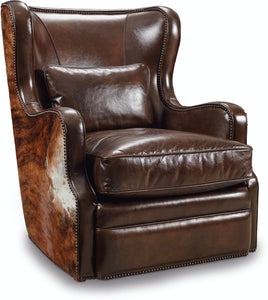 Hooker Furniture Living Room Wellington Swivel Club Chair