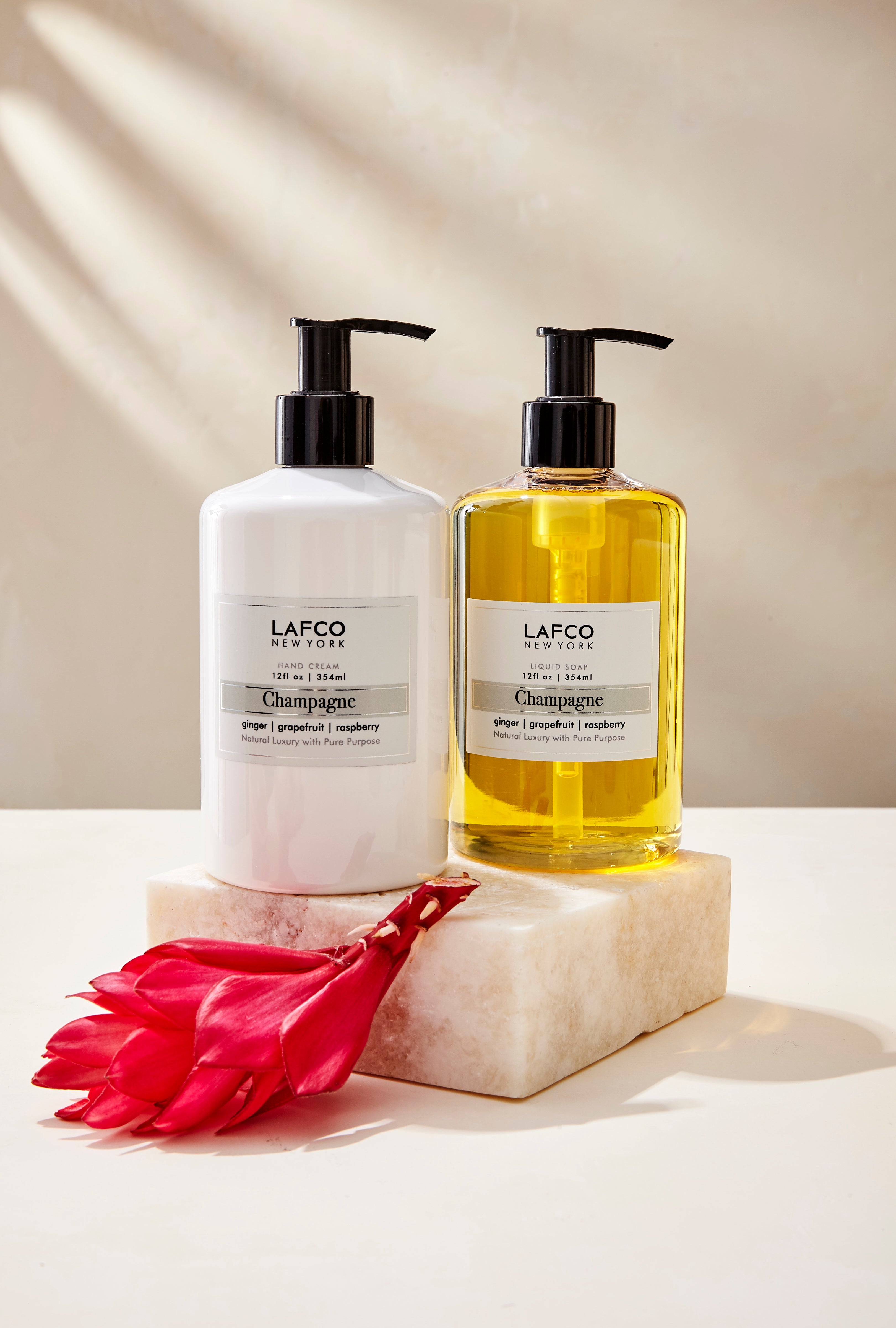 LAFCO: Champagne Hand Soap & Shower Gel