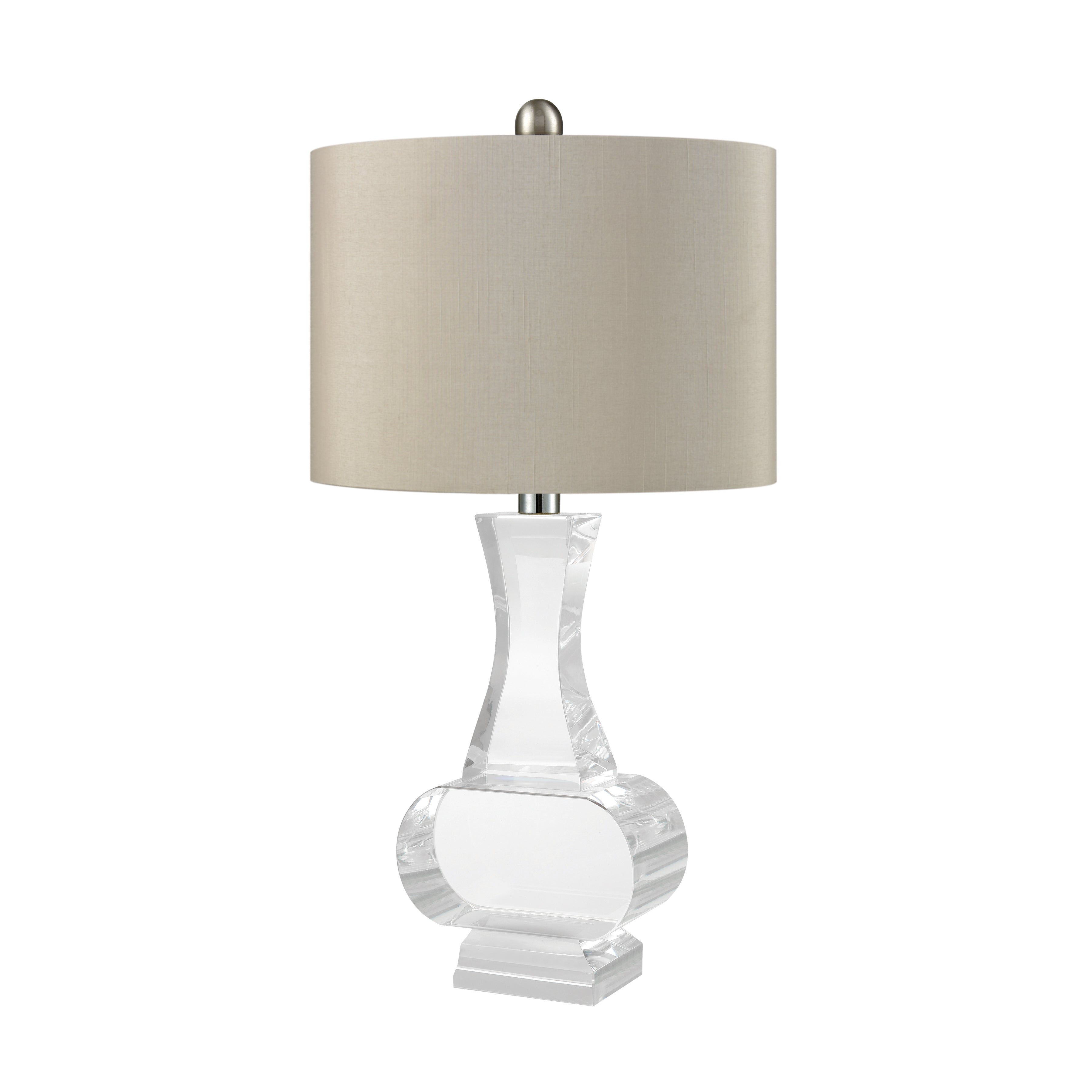 Chalette 21'' High 1-Light Table Lamp - Clear