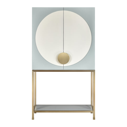 Gabe Bar Cabinet - Blue