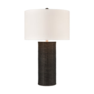 Mulberry 30'' High 1-Light Table Lamp in Matte Black