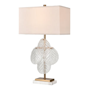 Glade 30'' High 1-Light Table Lamp - Satin Brass