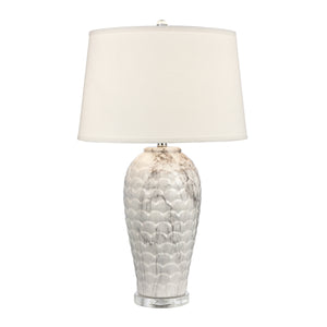 Causeway Waters 31'' High 1-Light Table Lamp - White