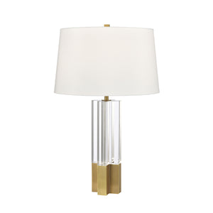 Upright 27" Table Lamp Clear