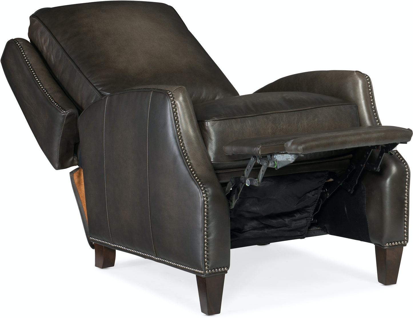 Hooker Furniture Living Room Kerley Manual Push Back Recliner