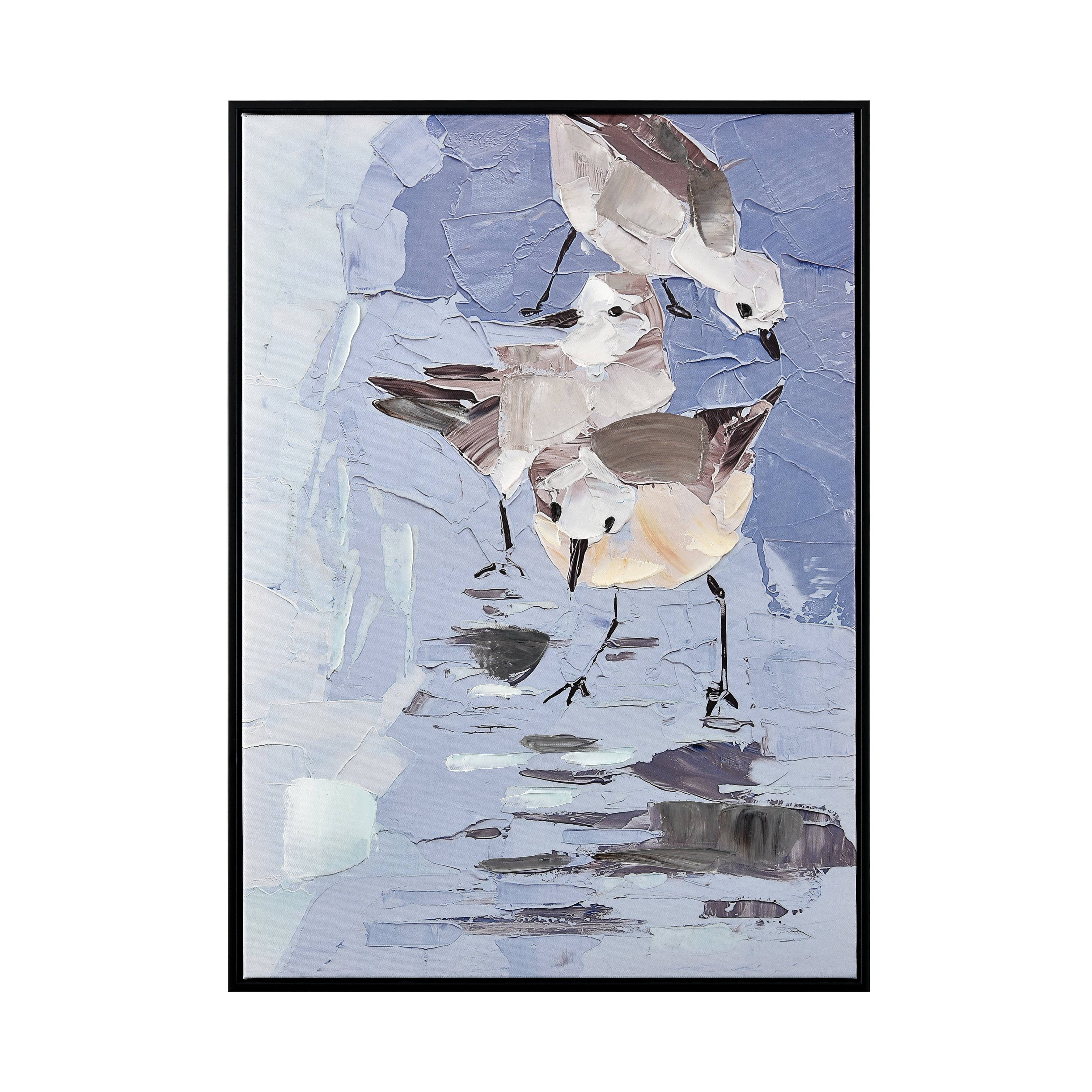 Seagull Abstract Framed Wall Art