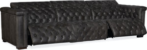 Hooker Furniture Living Room Savion Grandier Sofa w/PWR Recline PWR Headrest