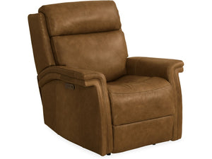 Hooker Furniture Living Room Poise Power Recliner w/ Power Headrest