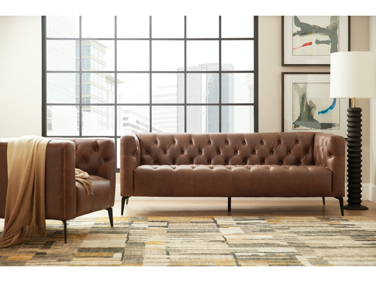 Hooker Furniture Living Room Nicolla Stationary Sofa